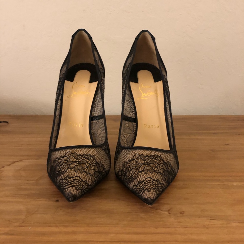Christian Louboutin Pigalace 120 Dentelle - Picture 2 of 6